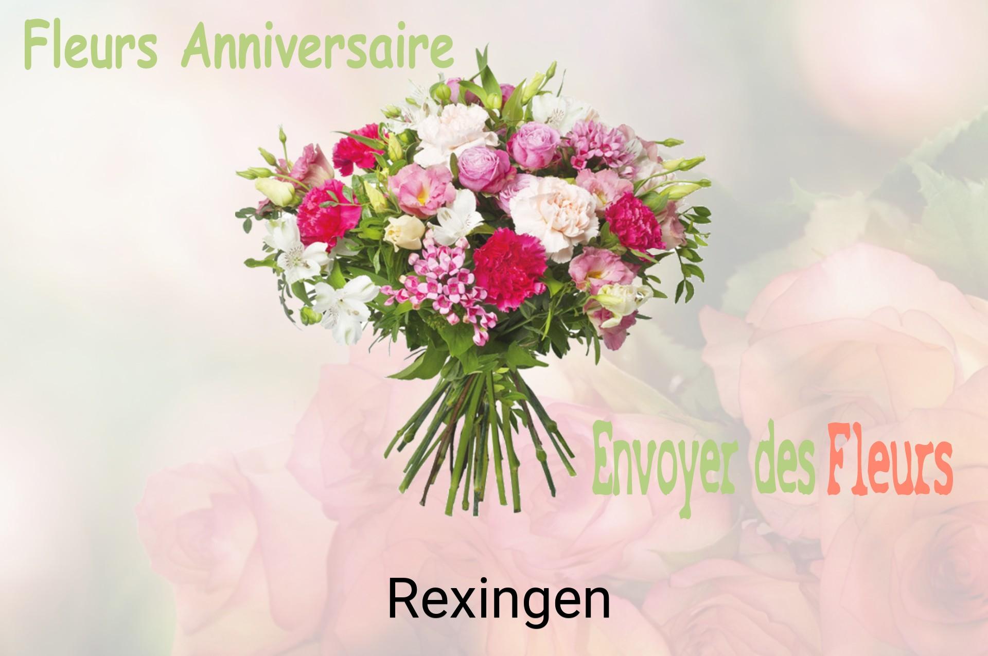 Bouquet de fleurs d’anniversaire livré à Rexingen